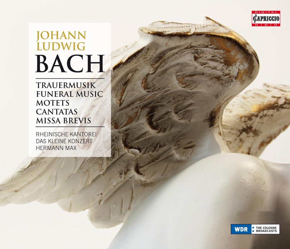 Обложка альбома «Bach: Funeral music - 11 Motets (excerpts) - Missa brevis» — Klaus Mertens, Maria Zadori, Guy De Mey, Rheinische Kantorei, Das Kleine Konzert, Hermann Max, Lena Susanne Norin, Stephan Schreckenberger, Wilfried Jochens & Maria Zadory