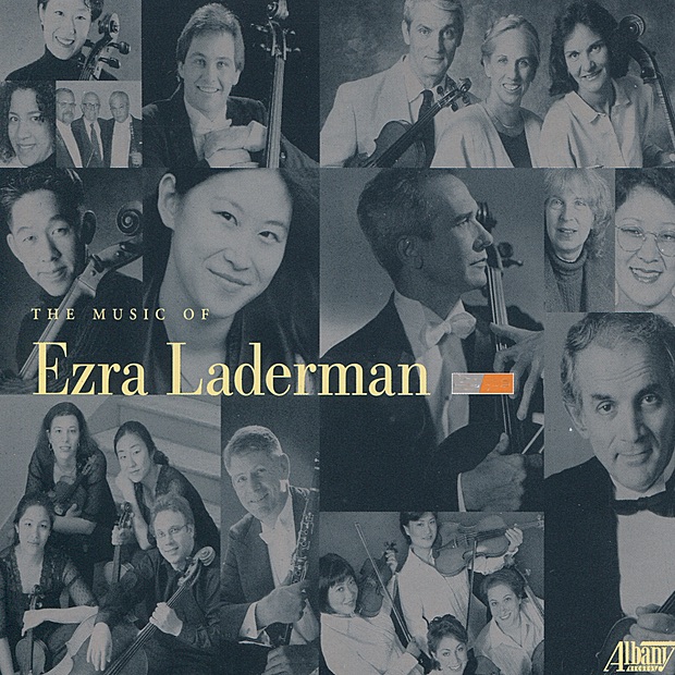 Обложка альбома «Music of Ezra Laderman, Vol. 1-9 (feat. Anne Louise Turgeon, Erick Friedman, Elizabeth Parisot, piano), Cathy Robinson, Keith Robinson, Kyung Hak Yu, Patrick Jee, Thomas Labadorf, Hsing-ay Hsu, David Shifrin & Ransom Wilson)» — Cassatt Quartet, Yale Cellos, Pittsburgh Chamber Music Project, The Connecticut Trio, Alianza String Quartet & Aldo Parisot