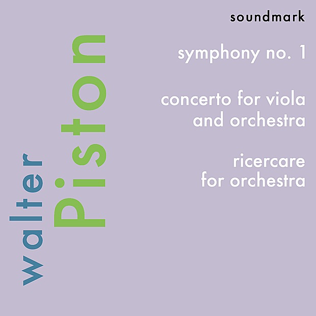 Обложка альбома «Walter Piston Premiere Recordings: Symphony No. 1, Concerto for Viola and Orchestra, Ricercare for Orchestra» — The Louisville Orchestra, Jorge Mester, Robert Whitney, Lawrence Leighton Smith & Paul Doktor