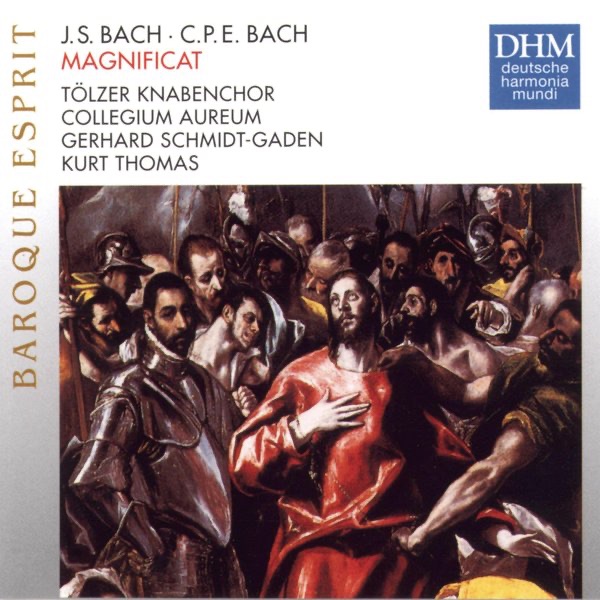 Обложка альбома «J.S. Bach, C.P.E. Bach: Magnificat» — θollegium Aʊreum, Franzjosef Maier & Gerhard Schmidt-Gaden