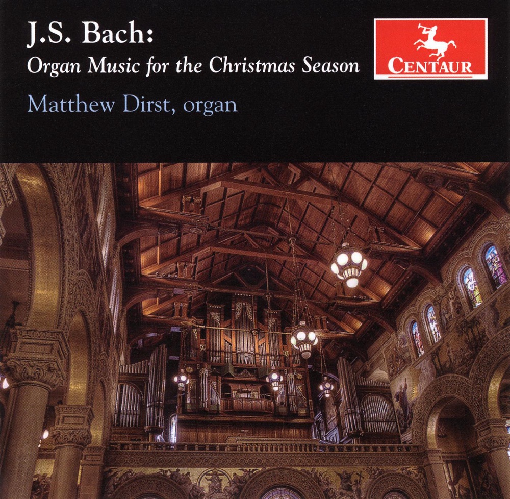 Обложка альбома «Bach, J.S.: Organ Music (Organ Music for the Christmas Season)» — Matthew Dirst