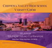 Light of a Clear Blue Morning - Michigan Music Conference 2011 Chippewa Valley HS Varsity Choir, Kent Wattleworth & Craig Hella Johnson