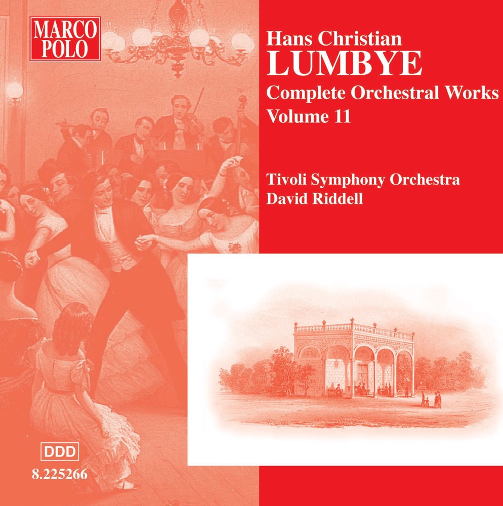 Обложка альбома «Lumbye: Edition - Vol. 11» — David Riddell & Tivoli Symphony Orchestra