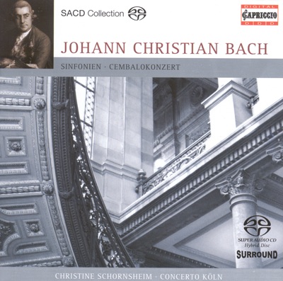 J.C. Bach: Harpsichord Concerto In F Minor, Grand Overture (Symphony) for Double Orchestra & Symphony In G Minor