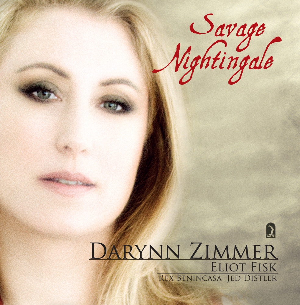 Обложка альбома «Savage Nightingale» — Rex Benincasa, Darynn Zimmer, Eliot Fisk & Jed Distler