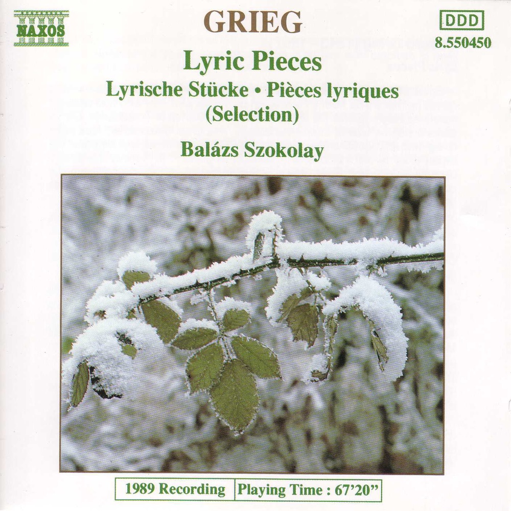 Обложка альбома «Grieg: Lyric Pieces, Books 1-10» — Balázs Szokolay