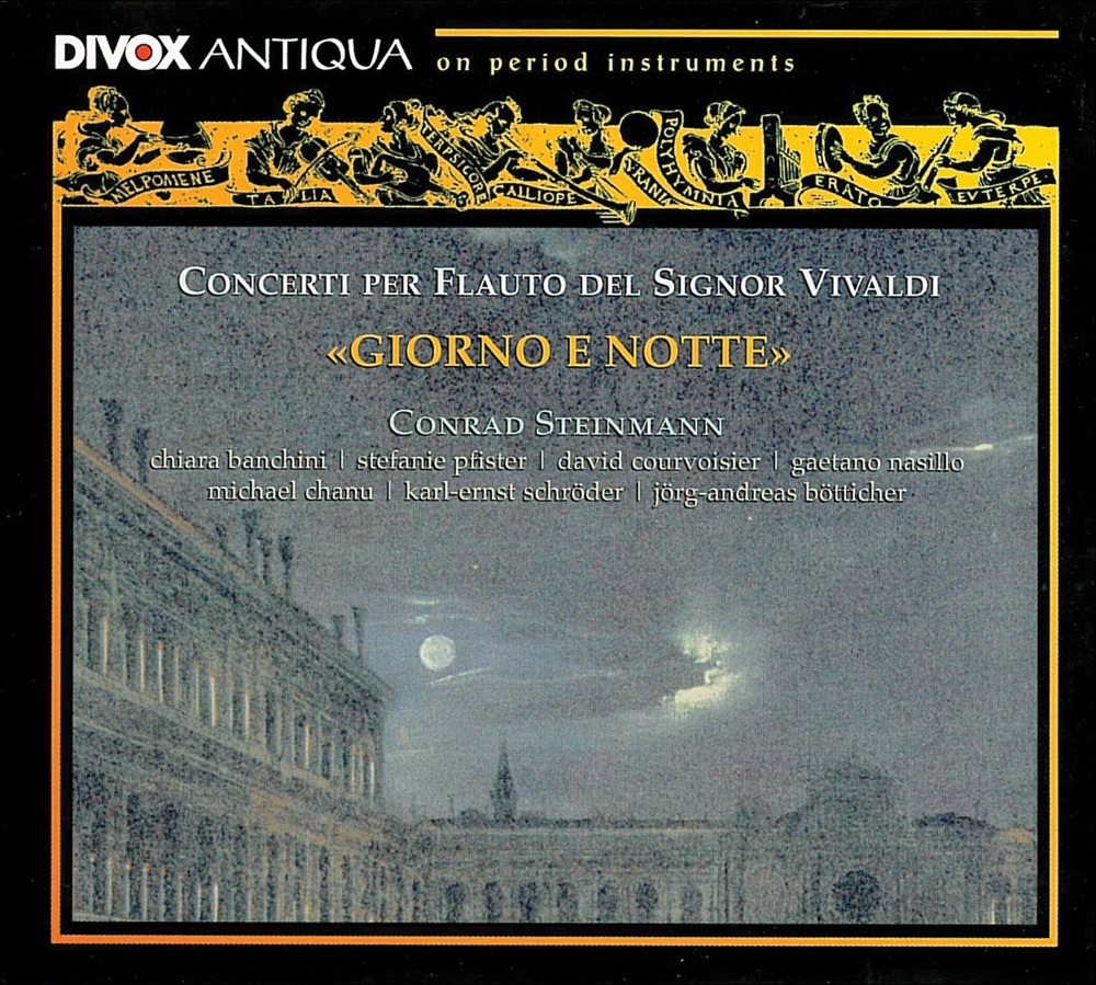 Обложка альбома «Vivaldi, A.: Chamber Concerto in A Minor, Rv 108 - Recorder Concertos» — Conrad Steinmann & Ensemble 415