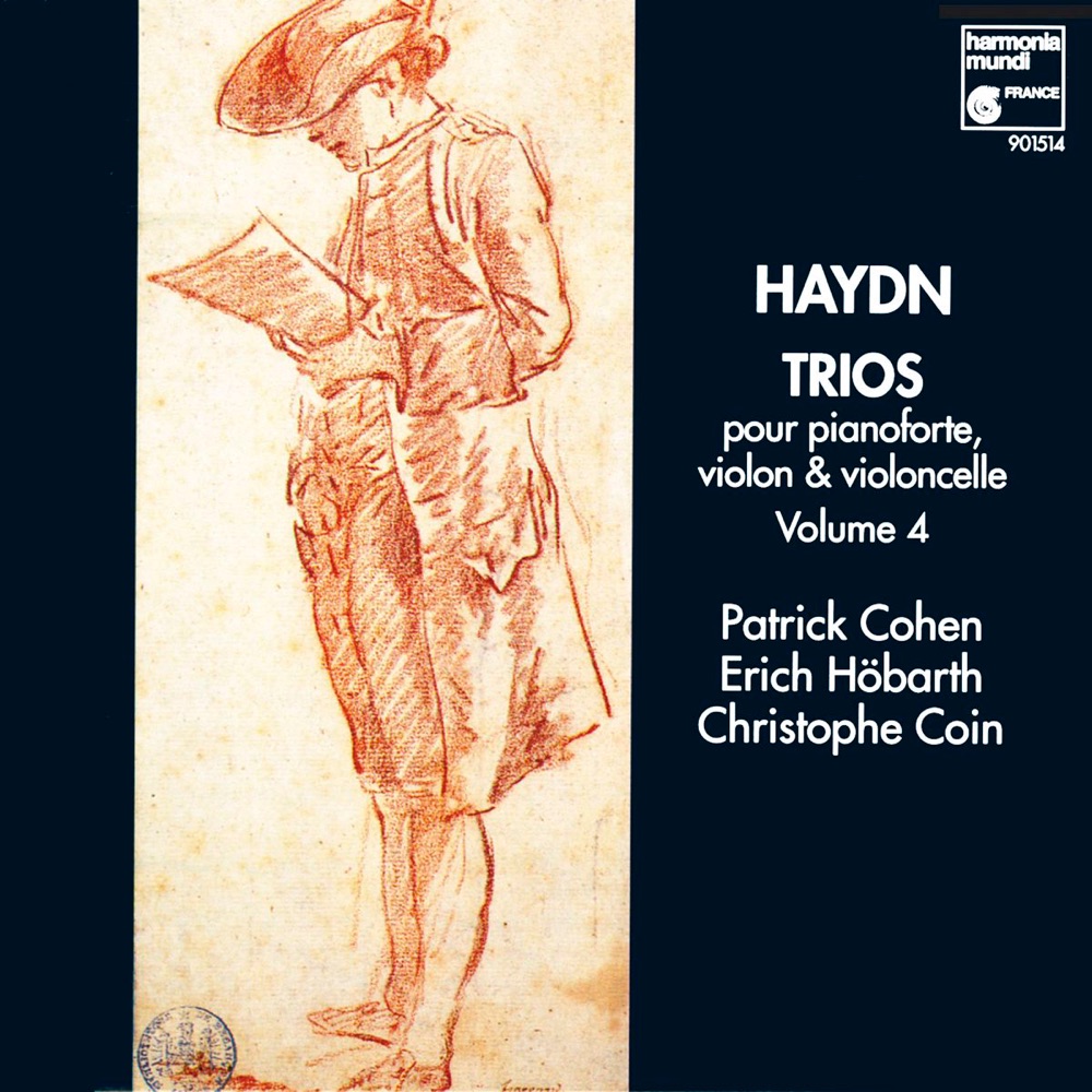 Обложка альбома «Haydn: Piano Trios Nos. 38 & 40» — Christophe Coin, Erich Höbarth & Patrick Cohen