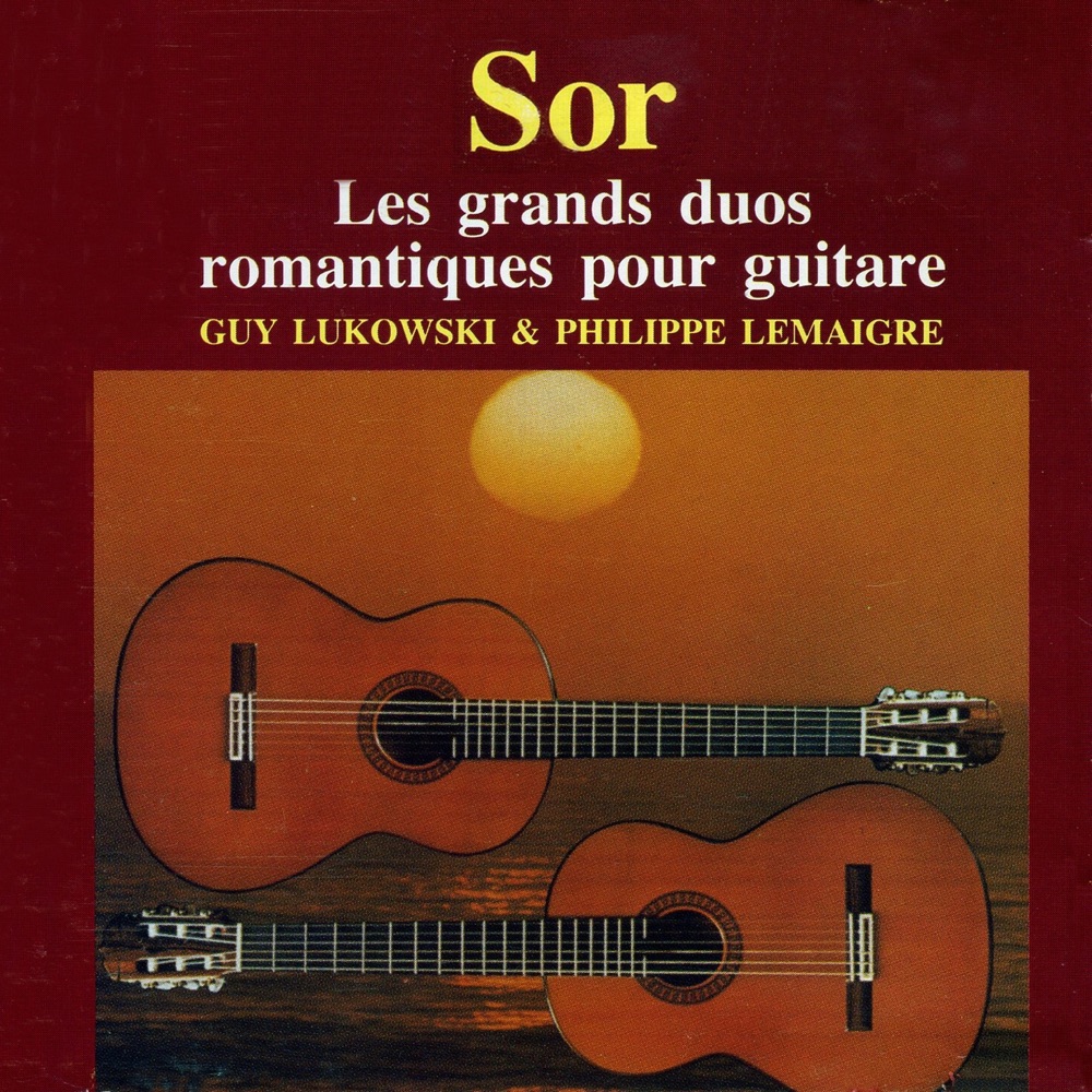 Обложка альбома «Fernando Sor : Les grands duos romantiques pour guitare» — Guy Lukowski & Philippe Lemaigre