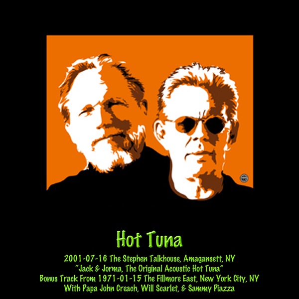 Cover of 2001-07-16 The Stephen Talkhouse, Amagansett, NY