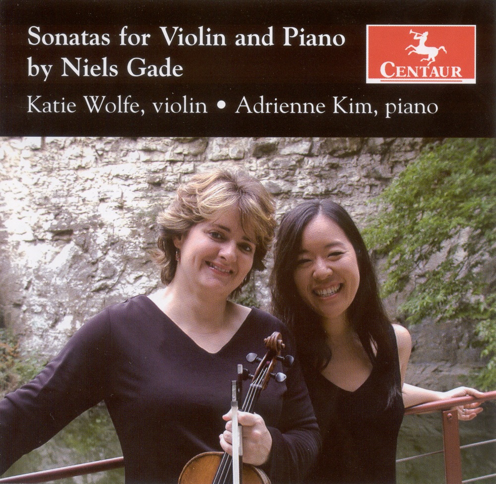 Обложка альбома «Gade, N.: Violin Sonatas Nos. 1-3» — Adrienne Kim & Katie Wolfe