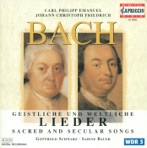 Bach, C.P.E.: Geistliche Gesange - Gellerts Geistliche Oden Und Lieder - Bach, J.C.F.: Musikalisches Vierlerley - Munters Geistlich Lieder