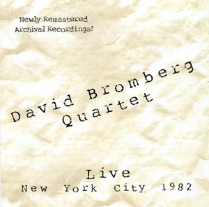 Live In New York City 1982