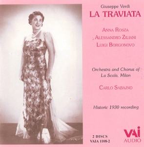 Verdi: La Traviata - La Scala - Sabajno (1930)