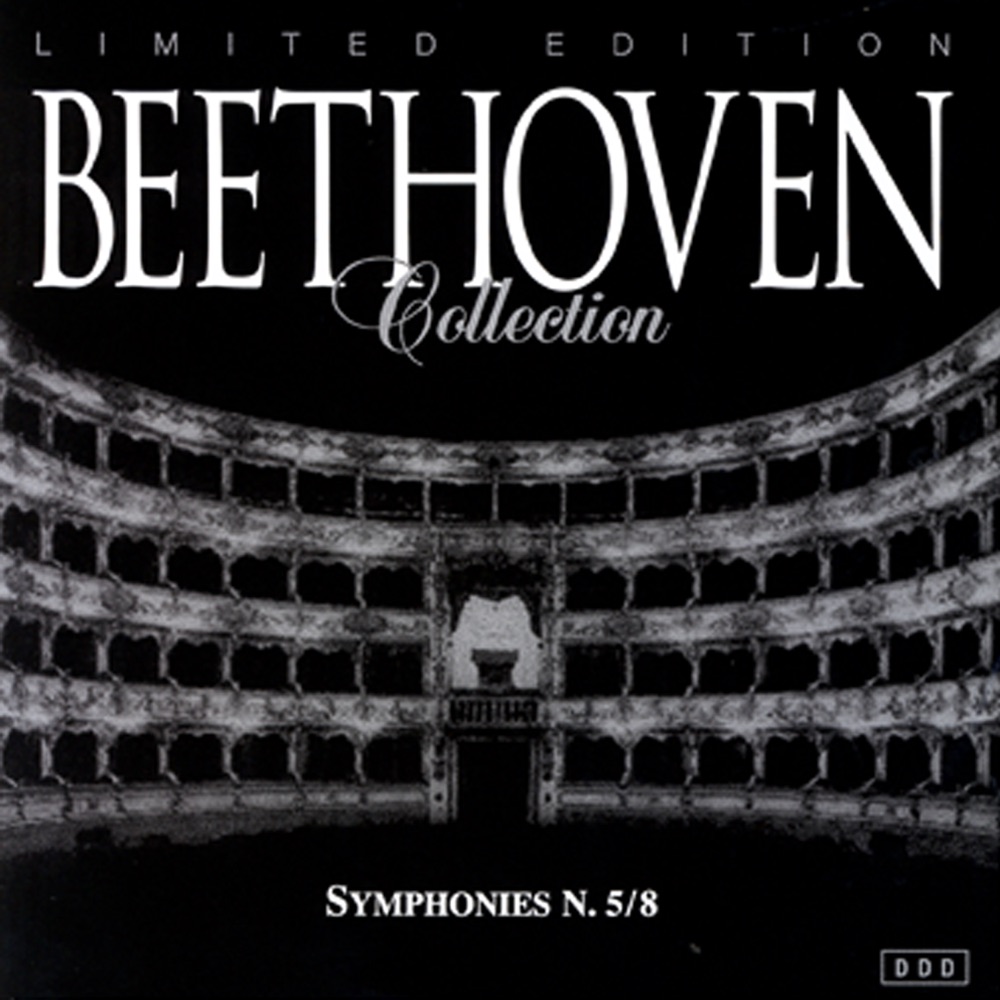 Обложка альбома «Beethoven: Symphonies N. 5 & 8» — Camerata Cassoviae & Walter Attanasi