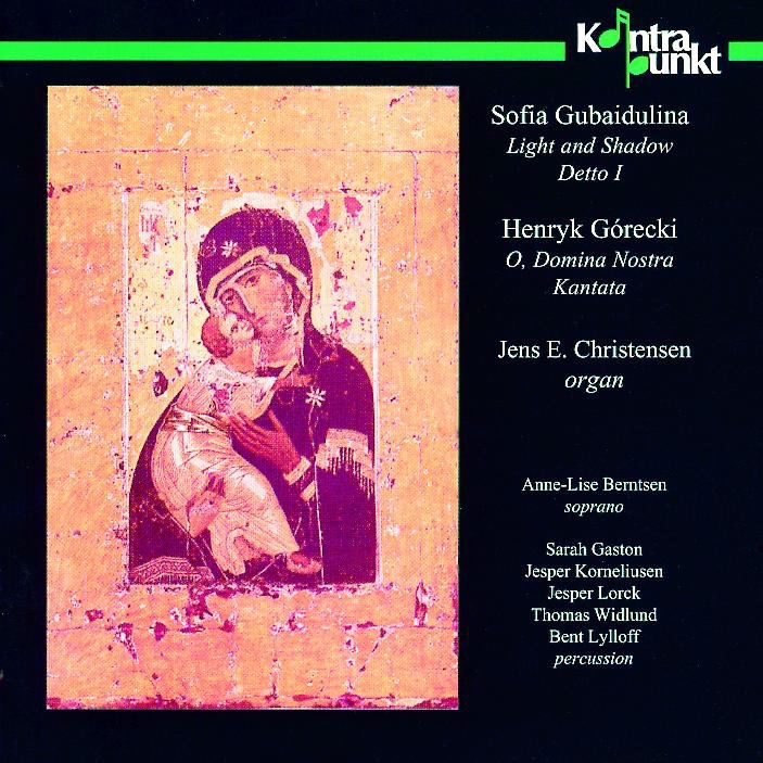 Обложка альбома «Gubaidulina, Górecki: Works for Organ» — Jens E. Christensen & Anne-Lise Berntsen