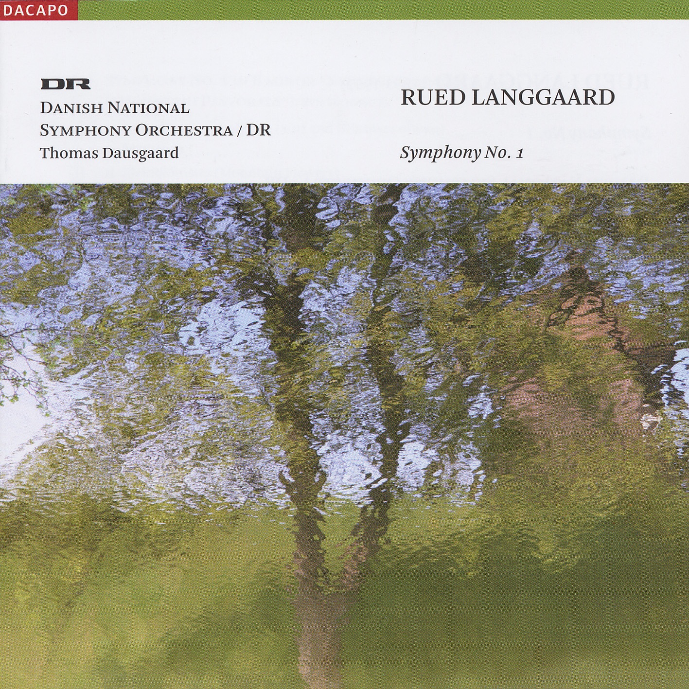 Langgaard, R.: Symphony No. 1, "Klippepastoraler" by Thomas Dausgaard & Danish National Symphony Orchestra album cover