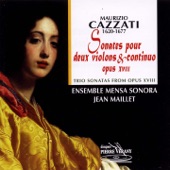Cazzati : Sonates pour 2 violons & continuo, Op. 18 artwork