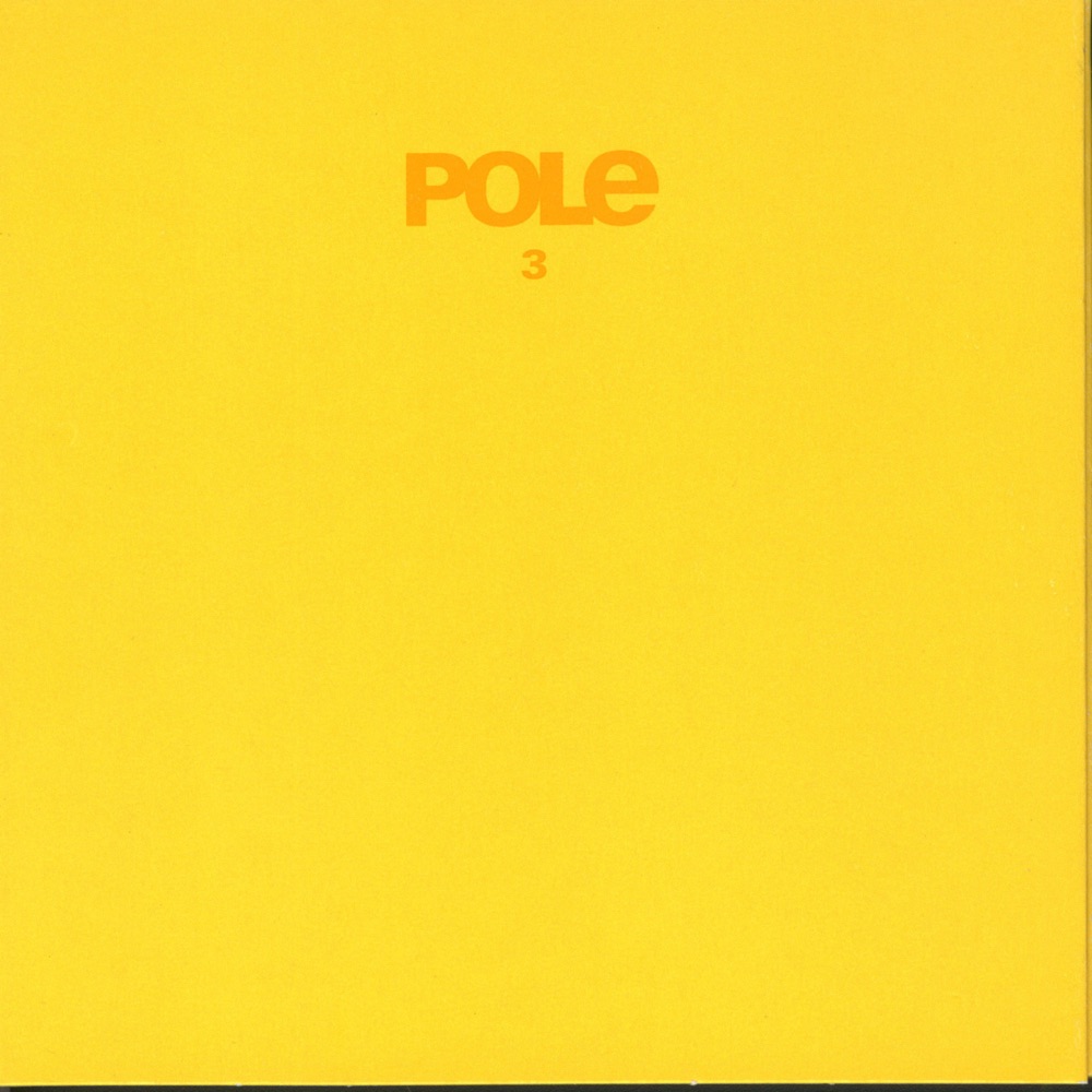 Обложка альбома «3» — Pole