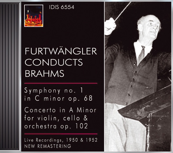 Brahms, J.: Symphony No. 1 - Double Concerto, Op. 102 (Furtwangler) (1950, 1952)