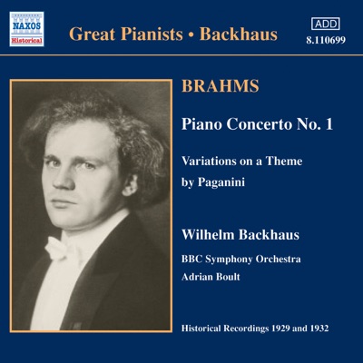 BBC Symphony Orchestra, Sir Adrian Boult & Wilhelm Backhaus