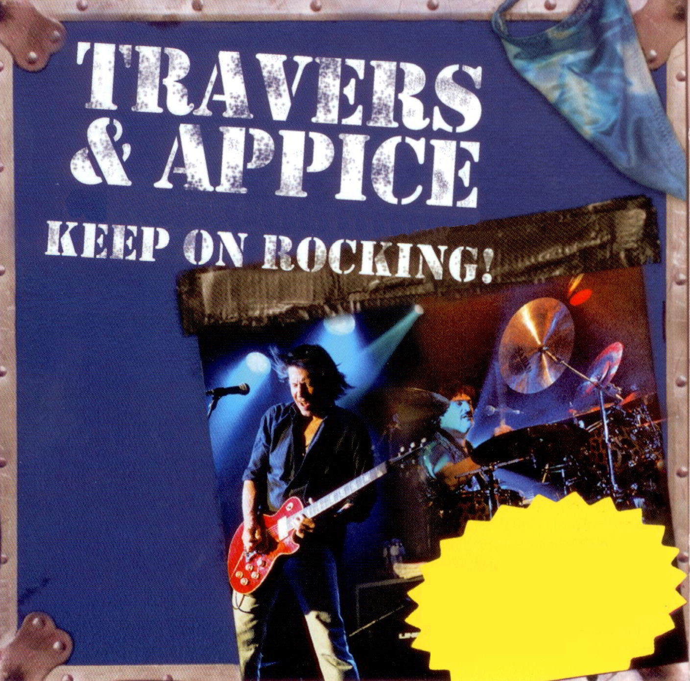 Keep On Rocking! by Pat Travers & Carmine Appice album cover