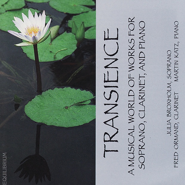 Обложка альбома «Transience» — Fred Ormand, Martin Katz & Julia Broxholm