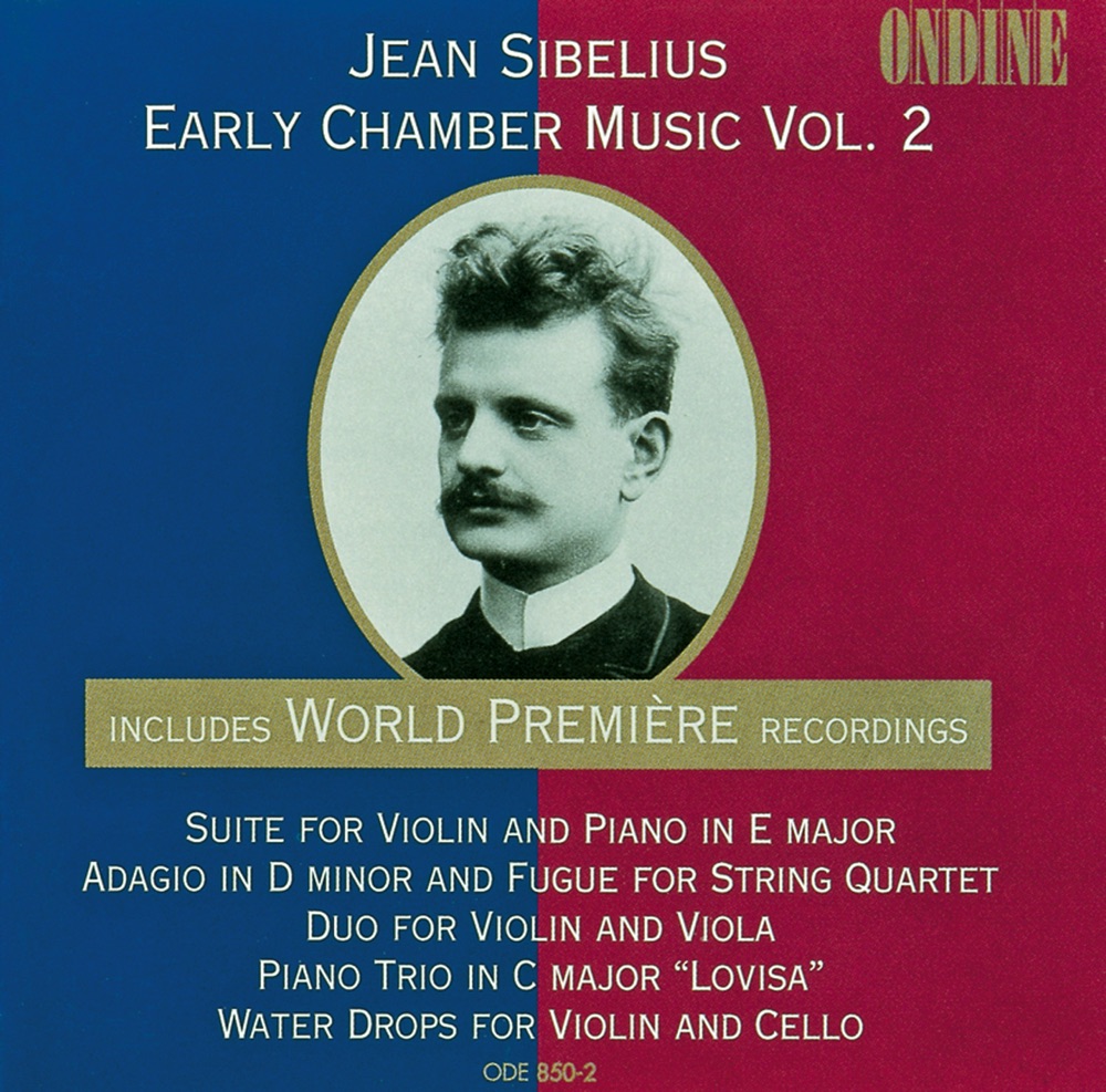 Обложка альбома «Sibelius: Early Chamber Music, Vol. 2» — Pekka Kuusisto, Raija Kerppo, Jean Sibelius Quartet, Yoshiko Arai, Matti Hirvikangas, Juhani Lagerspetz & Seppo Kimanen