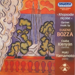 Rhapsodie nicoise, Clarinet music by Eugene Bozza