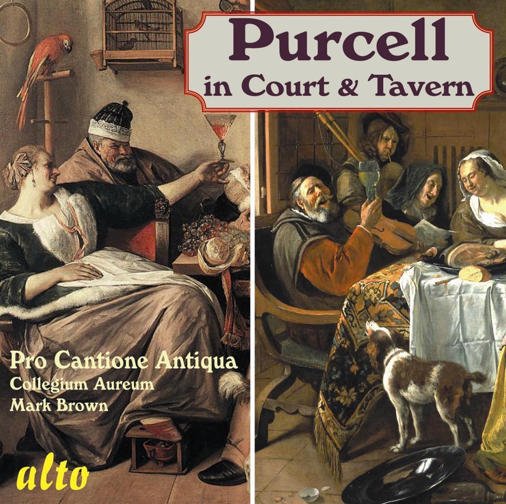 Обложка альбома «Purcell: In Court... and Tavern!» — Pro Cantione Antiqua, Collegeum Aureum & Mark Brown