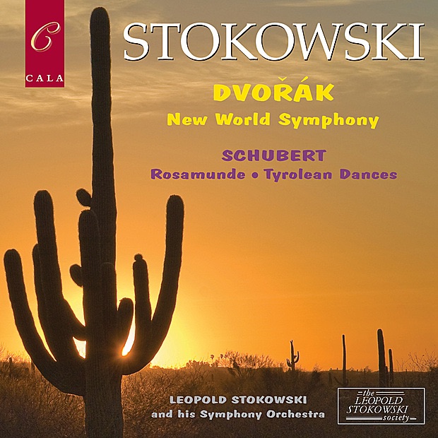 Обложка альбома «Schubert: Rosamunde, Tyrolean Dances - Dvořák: New World Symphony» — Leopold Stokowski's Symphony Orchestra & Leopold Stokowski
