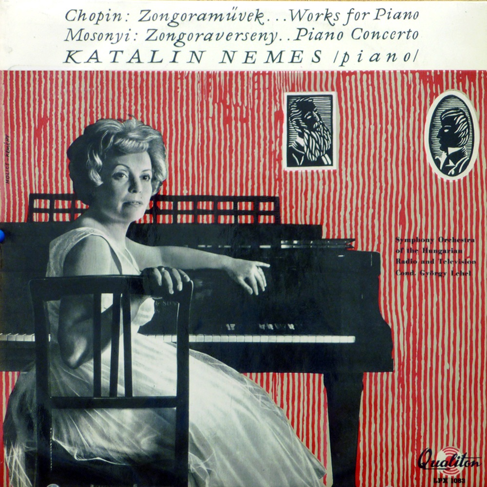 Обложка альбома «Chopin: Zongoraművek - Mosonyi: Zongoraverseny (Hungaroton Classics)» — Nemes Katalin, Magyar Rádió Szimfonikus Zenekara & Lehel György