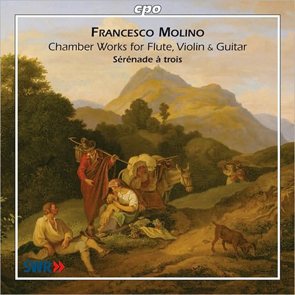 Обложка альбома «Molino: Chamber Works for Flute, Violin & Guitar» — Serenade a trois, Karl Kaiser & Sonja Prunnbauer