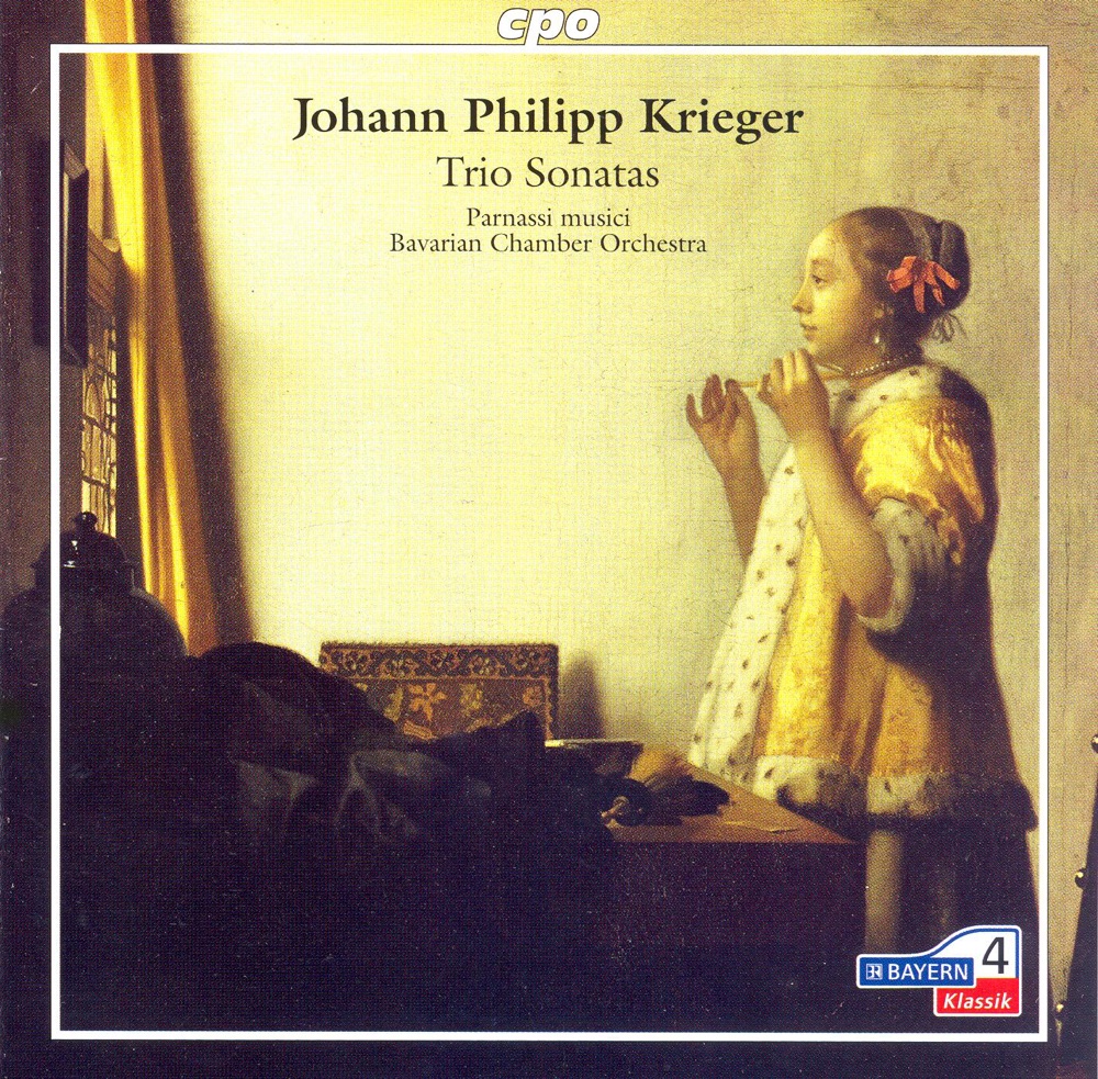 Обложка альбома «Krieger: 12 Sonatas for 2 Violins» — Parnassi Musici