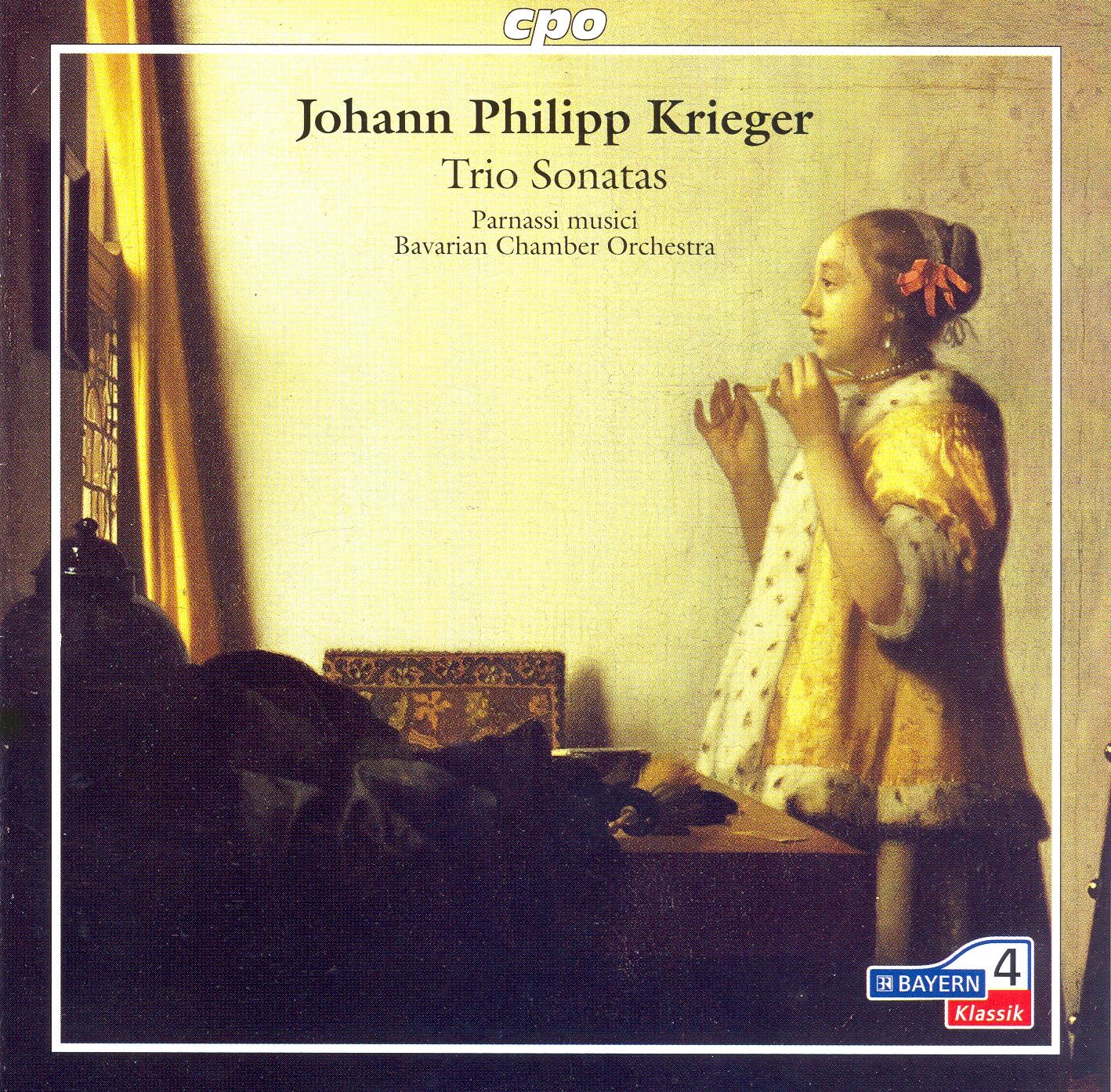 Krieger: 12 Sonatas for 2 Violins by Parnassi Musici album cover