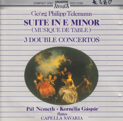 G. P. Telemann: Musique de Table