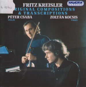 Original Compositions and Transcriptions