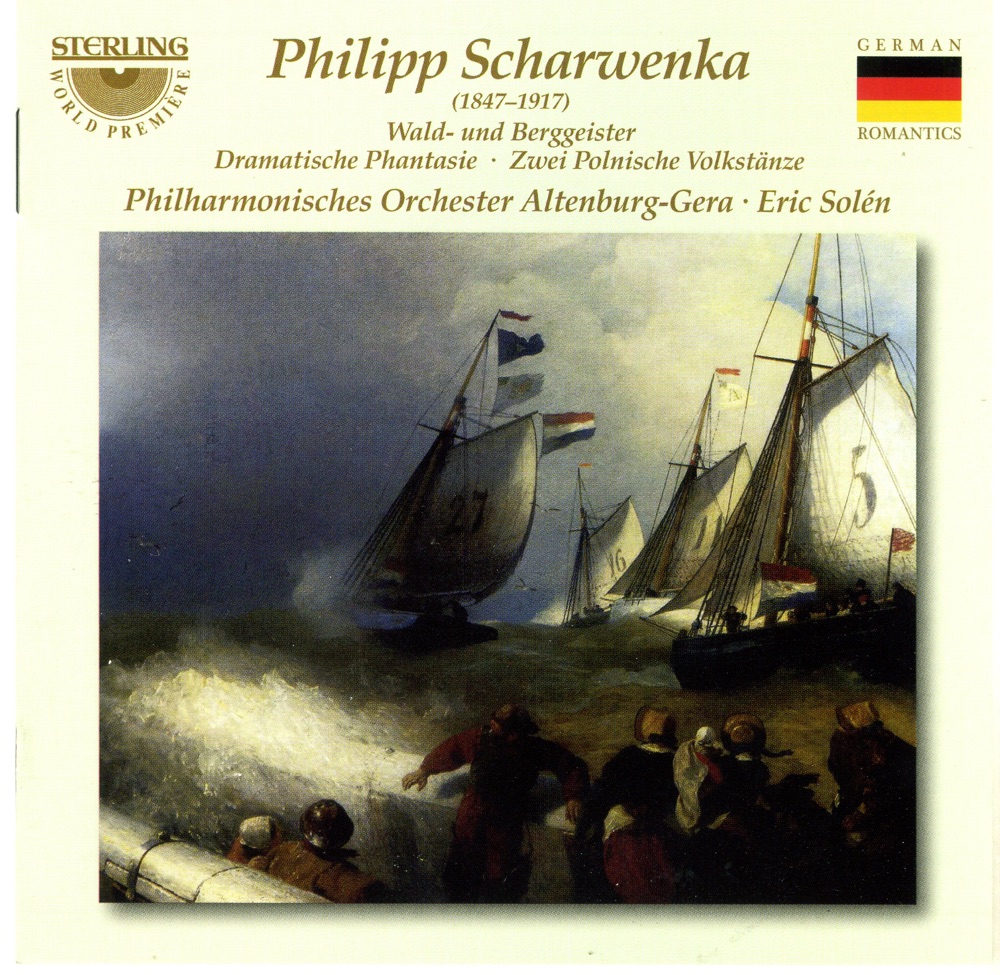 Обложка альбома «P. Scharwenka» — Philharmonisches Orchester Altenburg-Gera & Eric Solén