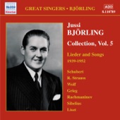 Bjorling: Lieder and Songs artwork