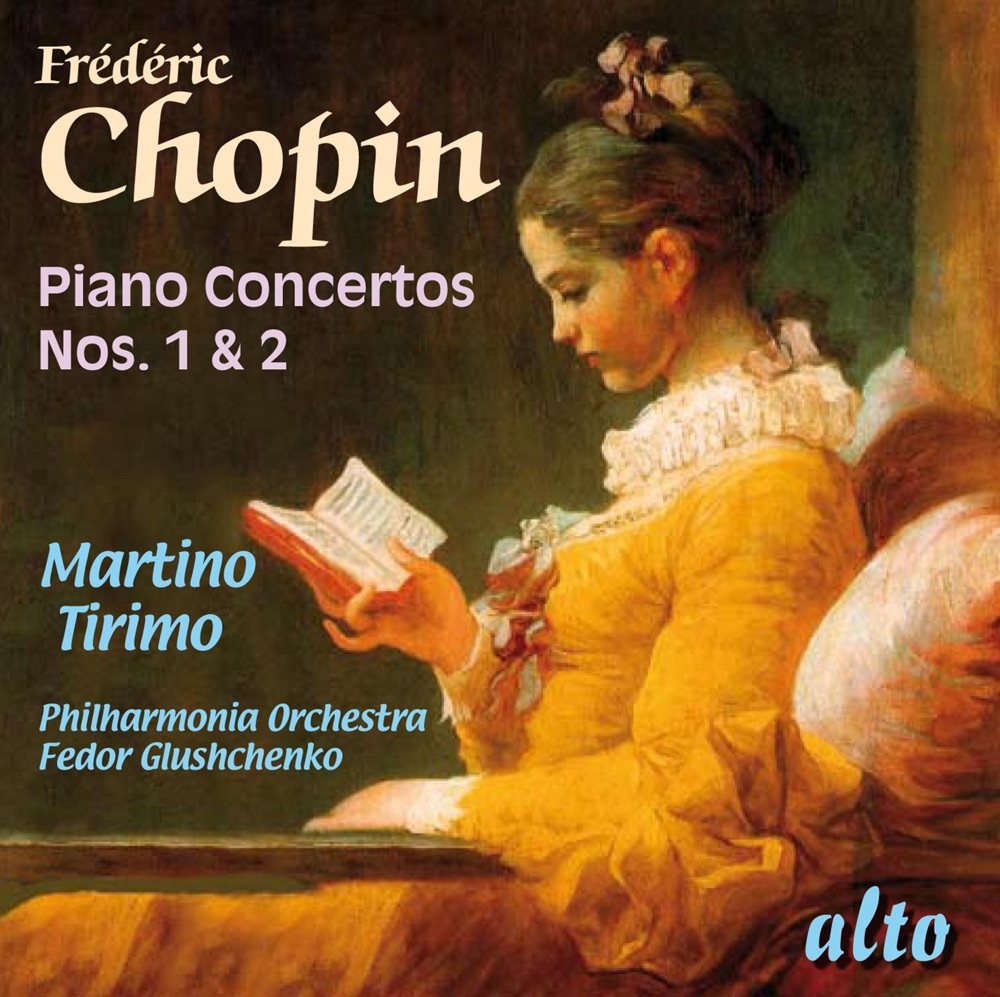 Обложка альбома «Chopin: Piano Concertos Nos. 1 & 2» — Fedor Glushchenko, Martino Tirimo & Philharmonia Orchestra