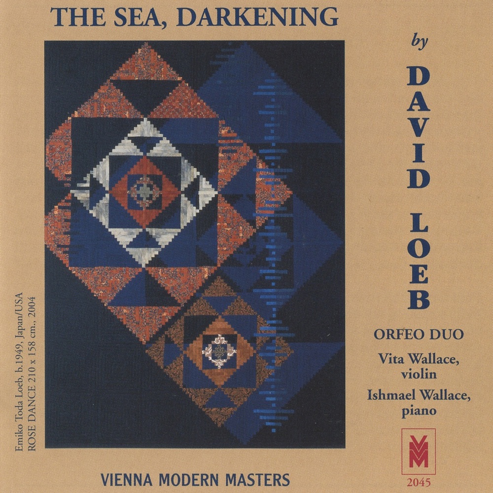 Обложка альбома «Loeb: The Sea, Darkening» — The Orfeo Duo, Ishmael Wallace & Vita Wallace