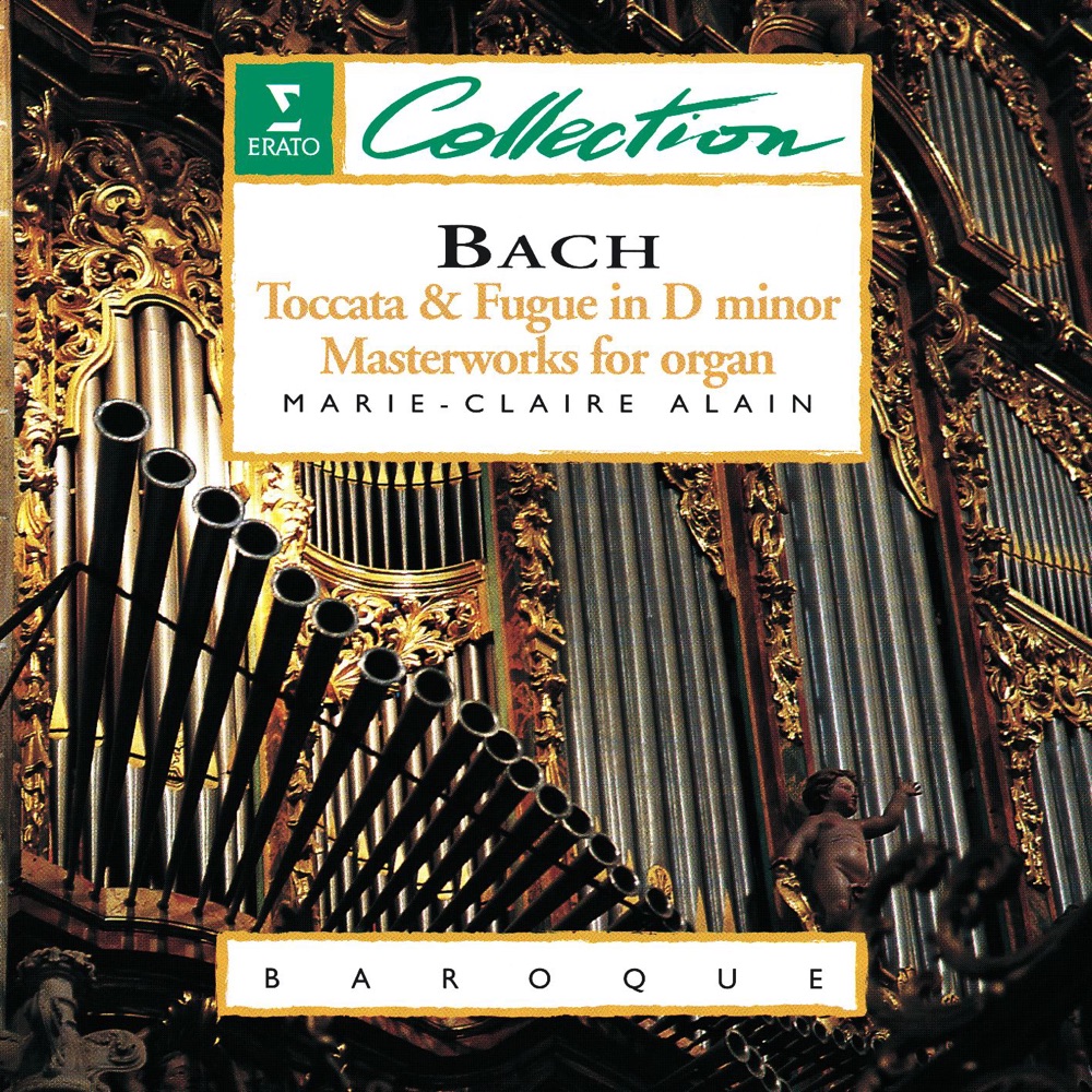Обложка альбома «Bach: Organ Works» — Marie-Claire Alain