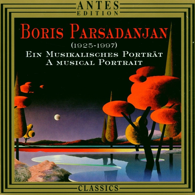 Обложка альбома «Hommage a Boris Parsadanjan» — Borodin Quartet, Neeme Järvi & Orchester des Estnischen Rundfunks