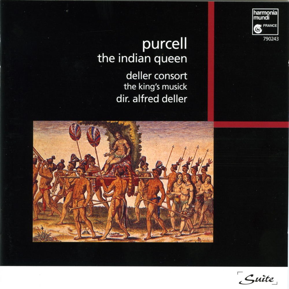 Обложка альбома «Purcell: The Indian Queen» — Alfred Deller & Deller Consort