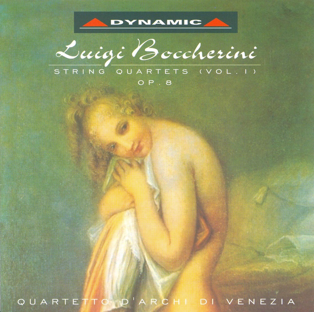 Обложка альбома «Boccherini: String Quartets, Vol. 1 - Op. 8» — Quartetto d'Archi di Venezia