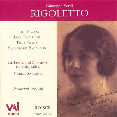 Verdi: Rigoletto (Recorded 1927)