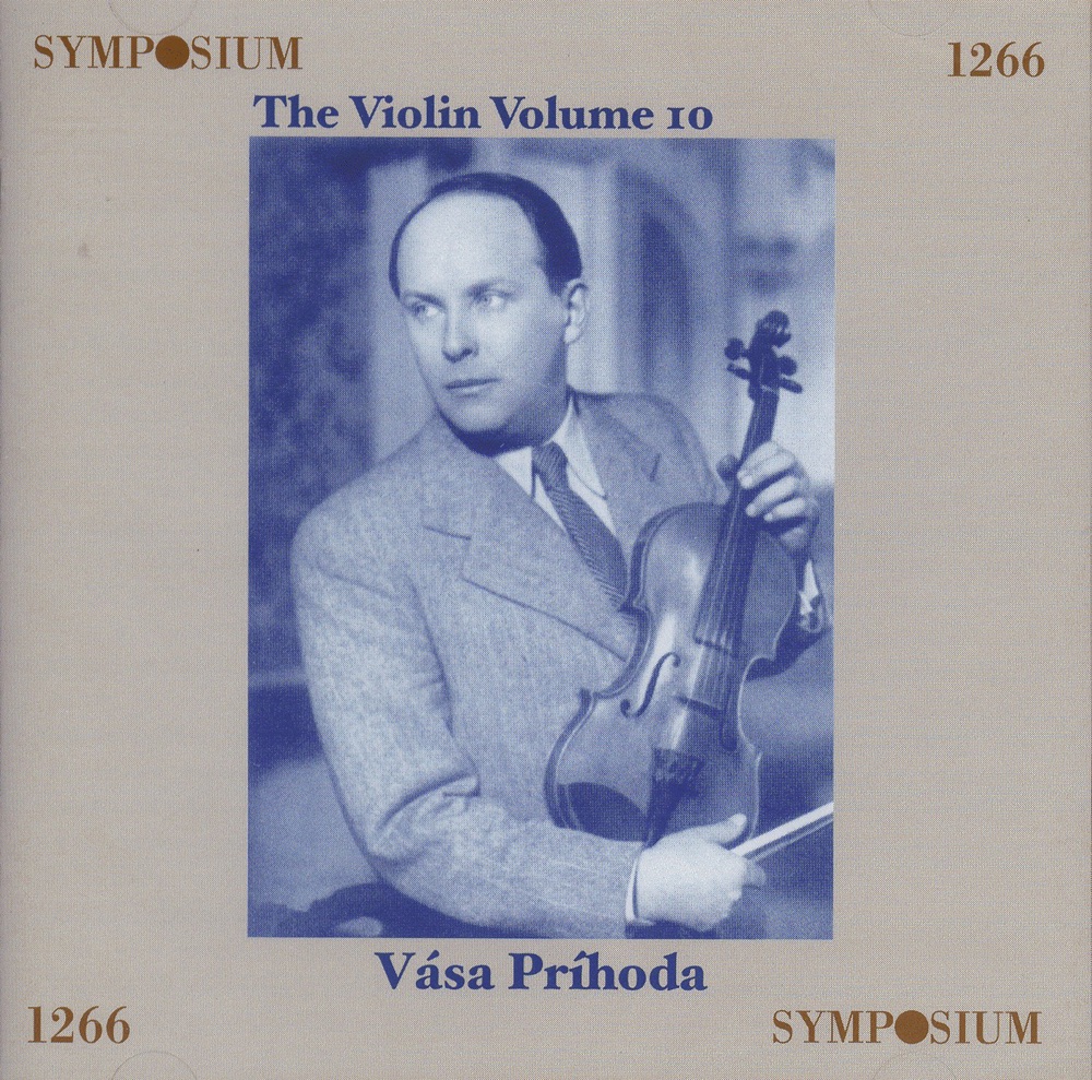 Обложка альбома «The Great Violinists, Vol. 10: Vasa Prihoda (1935-1943)» — Paul van Kempen, Staatskapelle Berlin, Váša Příhoda & Otto A. Graf