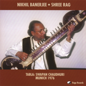 Cover art for Shree Raga: Live in Munich, 1976 by Pandit Nikhil Banerjee