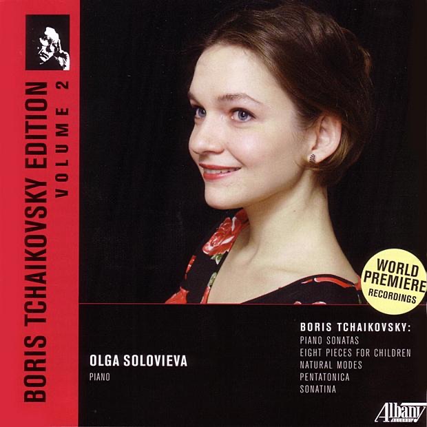 Обложка альбома «Boris Tchaikovsky Edition, Vol. 2» — Olga Solovieva
