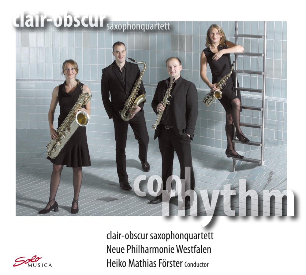 Обложка альбома «Cool Rhythm» — Clair-Obscur Saxophone Quartet